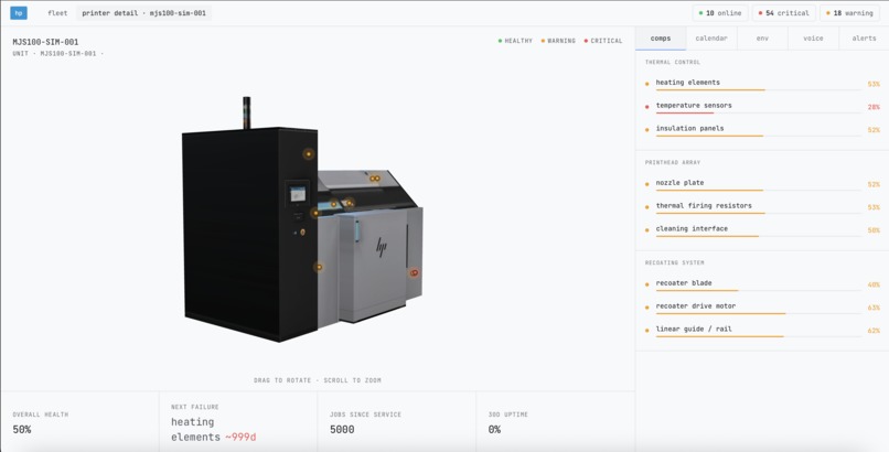 JetSense: AI agents for printers. – screenshot 2