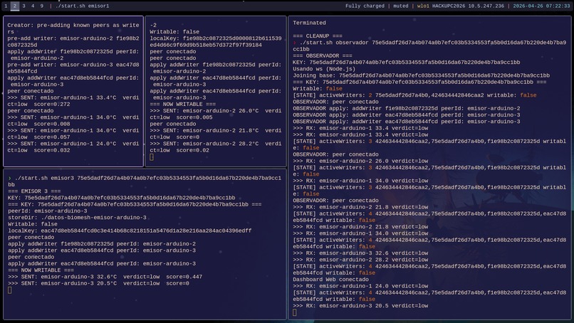 BioMeshP2P – screenshot 2