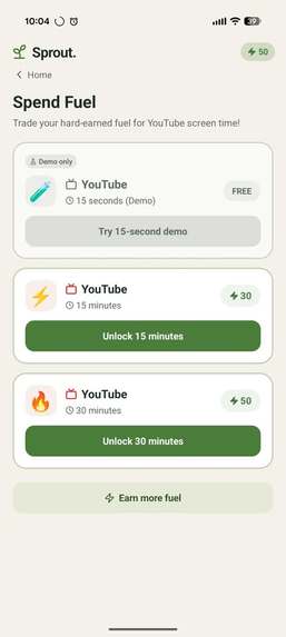 Sprout – screenshot 1