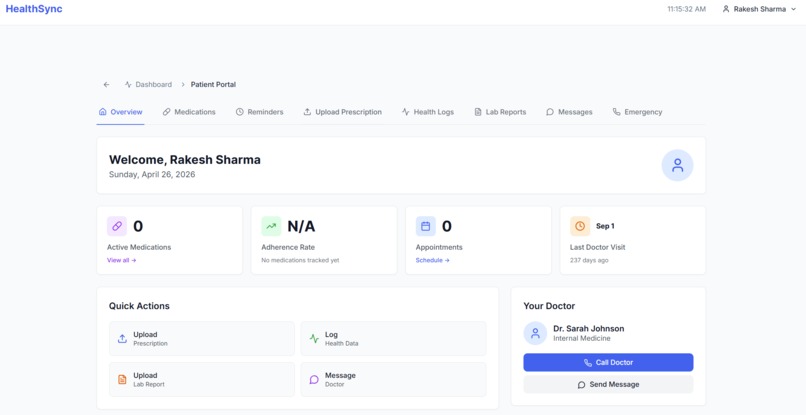 HealthSync: AI-powered Continuity of Care – screenshot 3