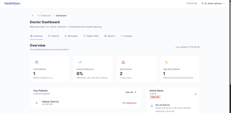 HealthSync: AI-powered Continuity of Care – screenshot 4