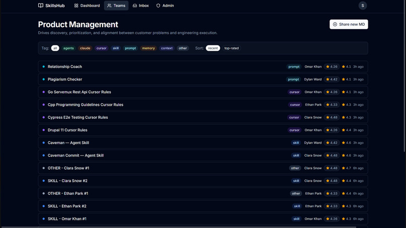 SkillsHub – screenshot 3