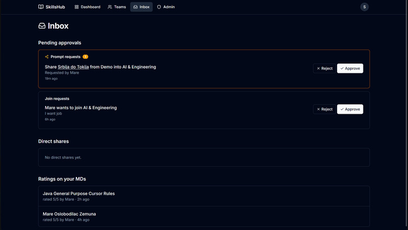 SkillsHub – screenshot 4