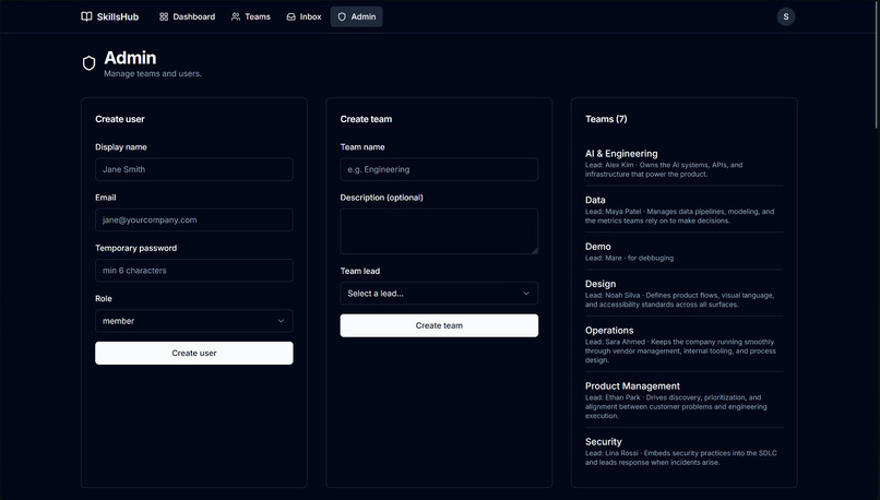 SkillsHub – screenshot 5