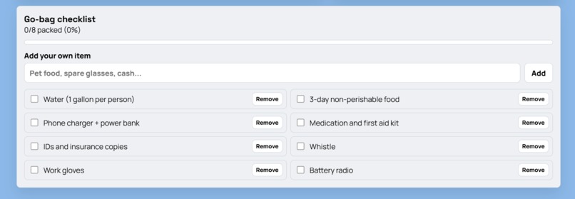 SafeRoute – screenshot 8