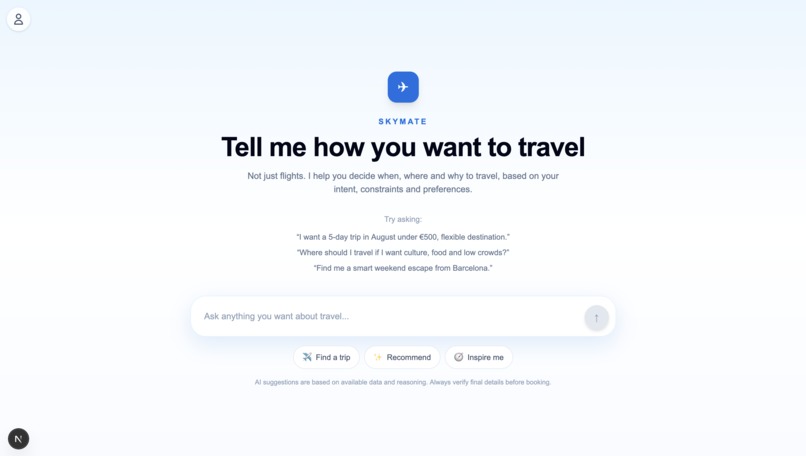 SkyMate – screenshot 1