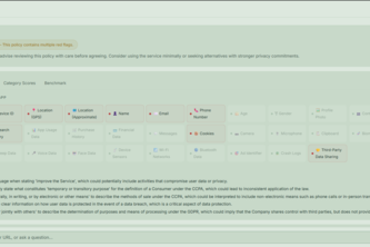 Privacy Policy Debugger