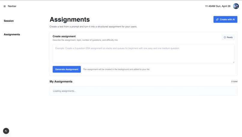AlgoVerse – screenshot 1