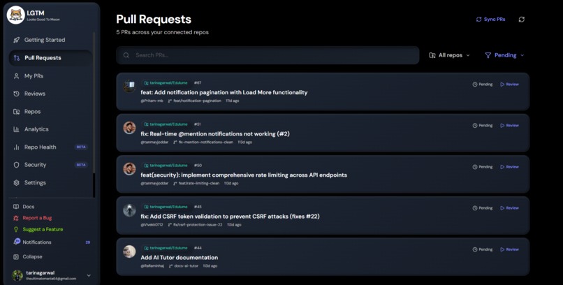 LGTM – screenshot 4