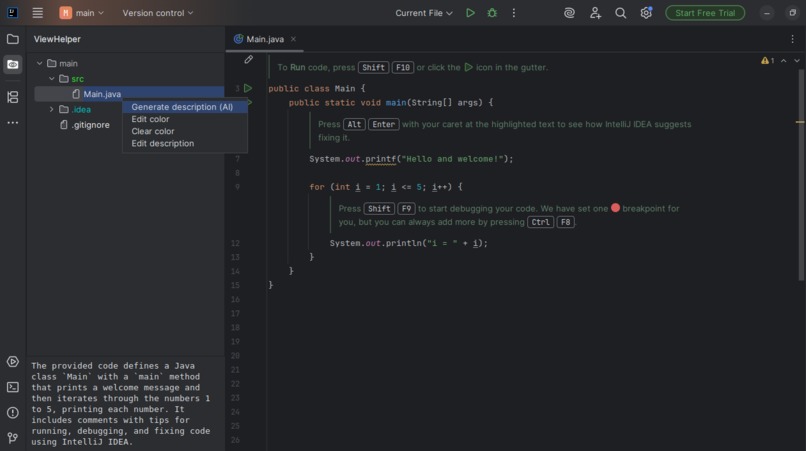 ViewHelper – screenshot 1