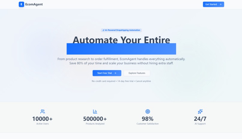 EcomAgent – screenshot 1