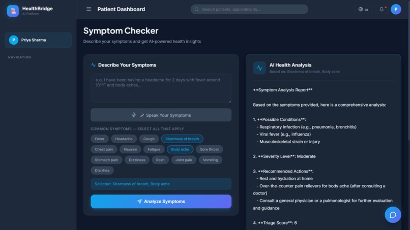 Health Bridge – screenshot 2