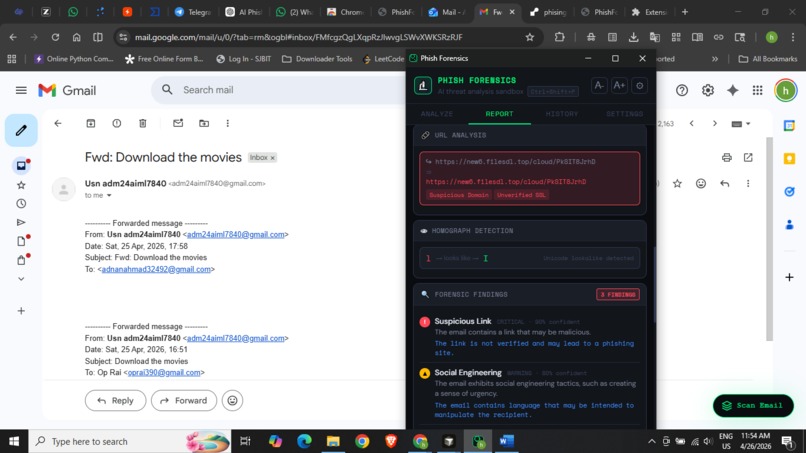 phishing-forensics-sandbox – screenshot 7