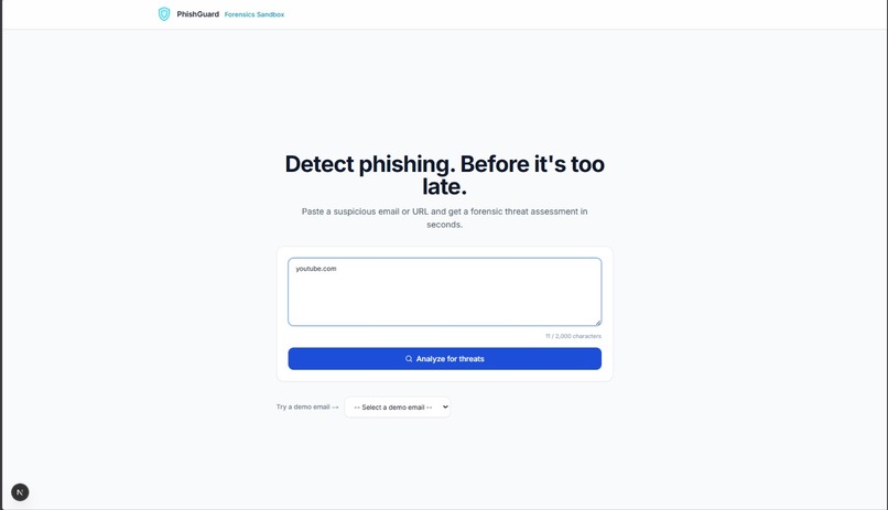 Phishguard – screenshot 1