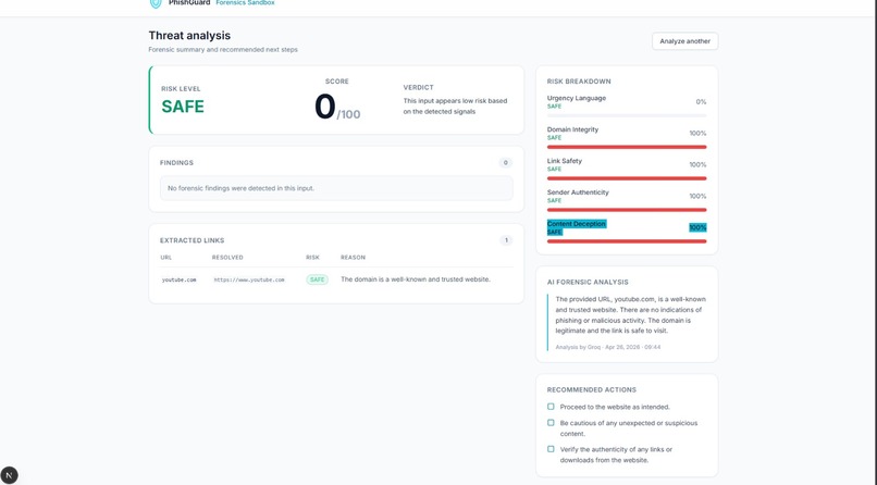 Phishguard – screenshot 3