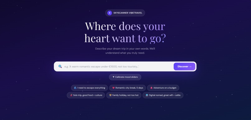 VibeTravel – screenshot 1