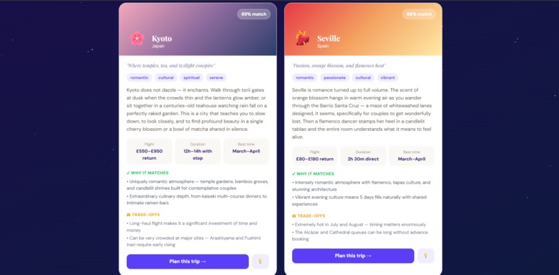 VibeTravel – screenshot 3