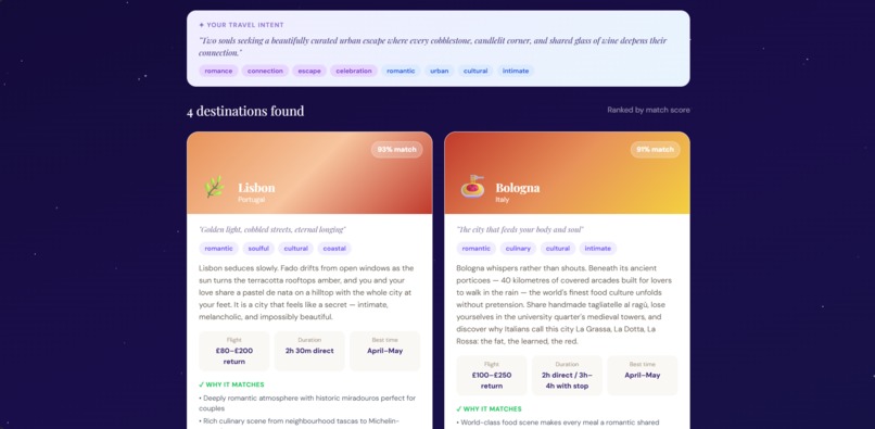 VibeTravel – screenshot 2