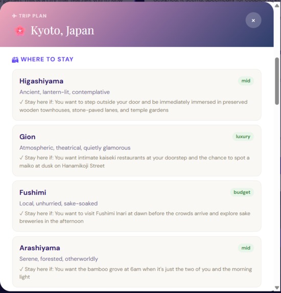 VibeTravel – screenshot 6