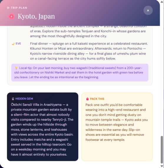 VibeTravel – screenshot 9