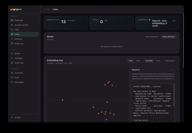 contexteer – screenshot 7