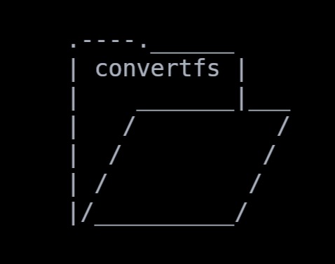 convertfs – screenshot 1
