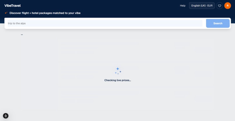 VibeTravel – screenshot 2