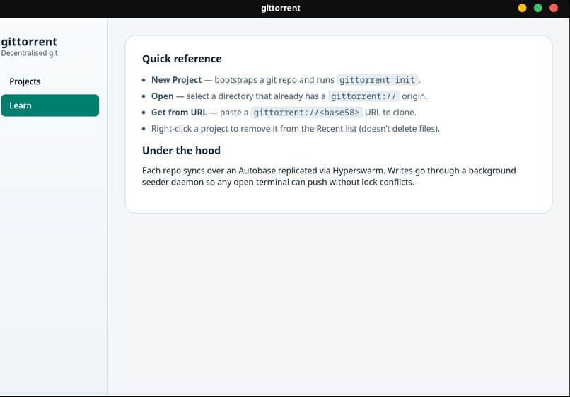 gittorrent – screenshot 5