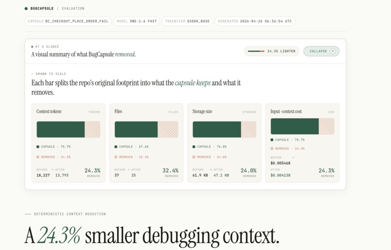BugCapsule – screenshot 1