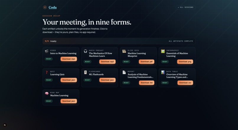 Coda – screenshot 2