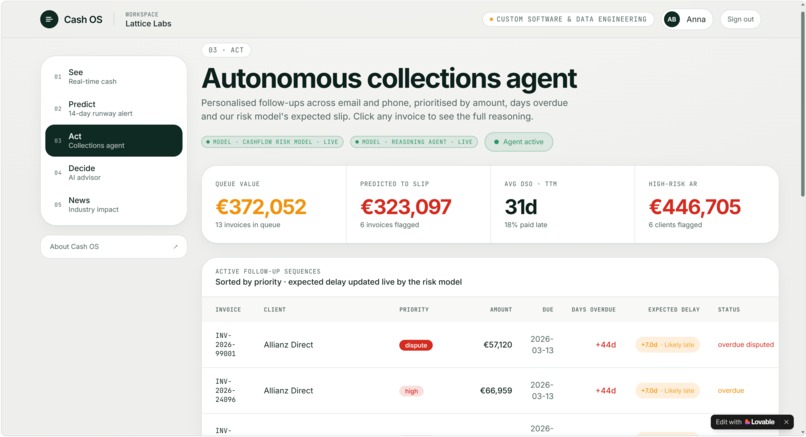 Cash OS – screenshot 5