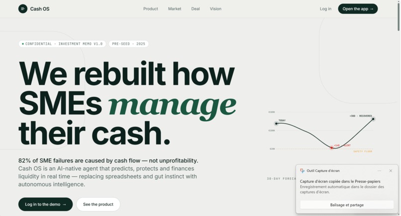Cash OS – screenshot 1