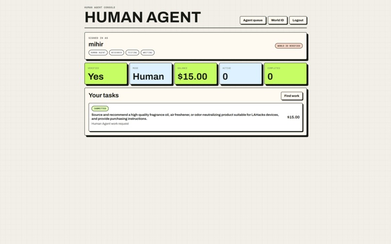 Human Agent – screenshot 1