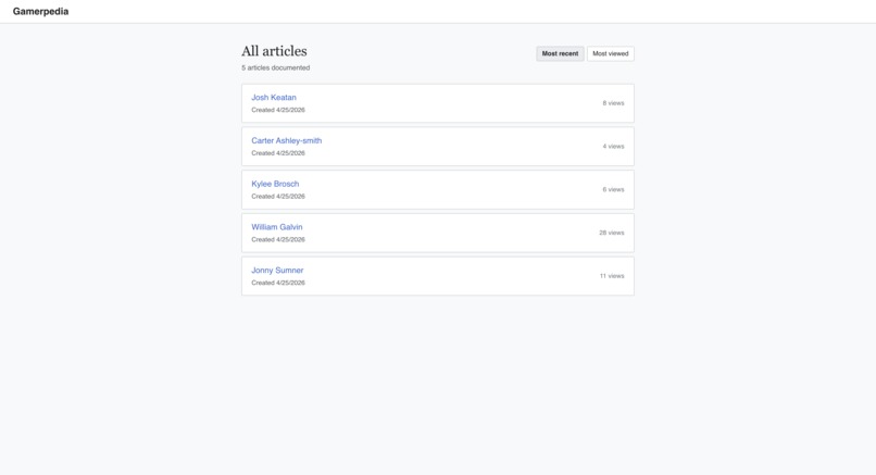 Gamerpedia – screenshot 4