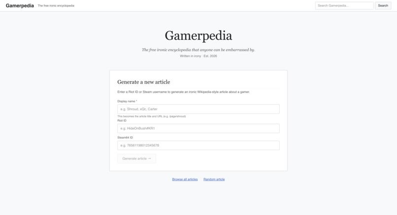 Gamerpedia – screenshot 1