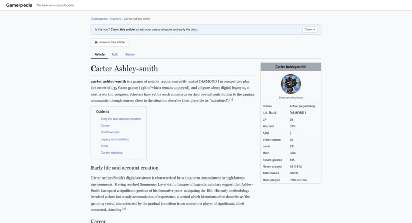 Gamerpedia – screenshot 2