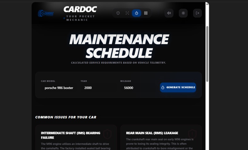 CarDoc- Your Pocket Mechanic – screenshot 4