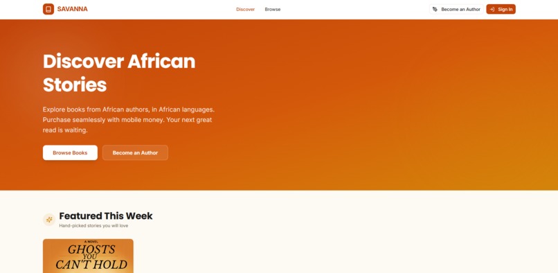 Savanna — Africa's Digital Publishing Platform – screenshot 3