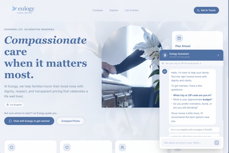 Eulogy – screenshot 1