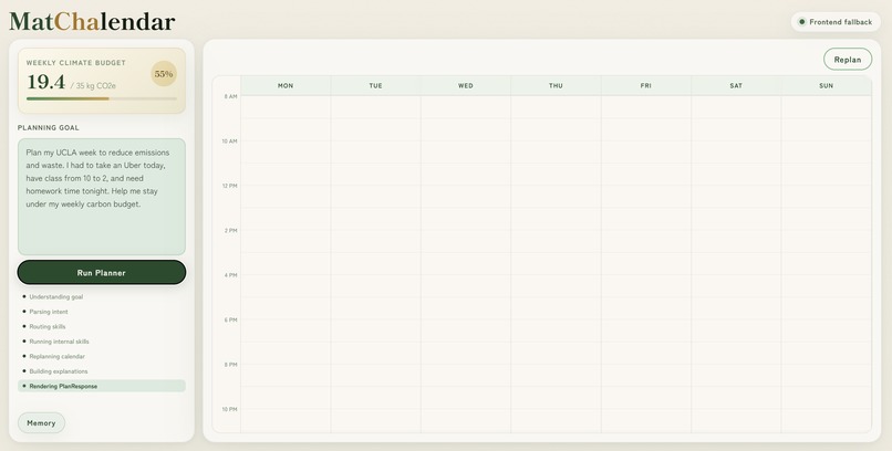 MatChalendar – screenshot 1