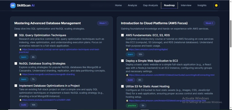 SkillPath AI AI-Powered Career & Skill Intelligence Platform – screenshot 7