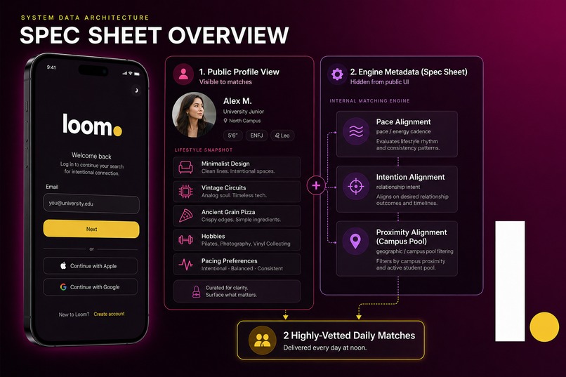 Loom | Anti-Swipe Dating – screenshot 2