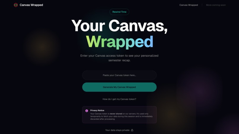 Canvas Wrapped – screenshot 1