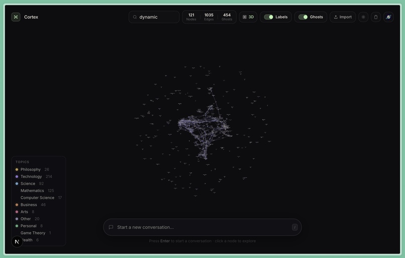 Cortex – screenshot 1