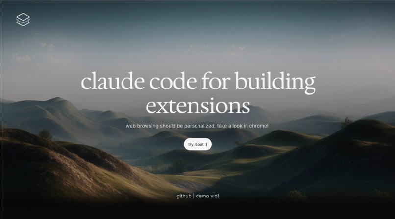 the extension – screenshot 1