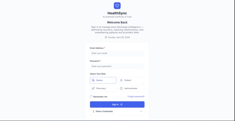 HealthSync: AI-powered Continuity of Care – screenshot 2