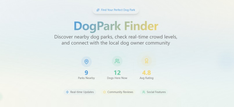 DogPark Finder – screenshot 1