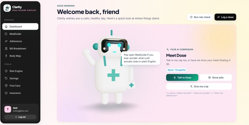 Clarity - Navigate Healthcare with Confidence – screenshot 2