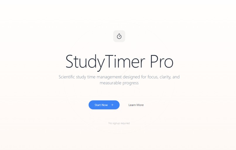 StudyTimer Pro – screenshot 1