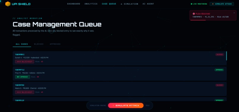 UPI-Shield---Intelligent-Fraud-Detection-System – screenshot 3